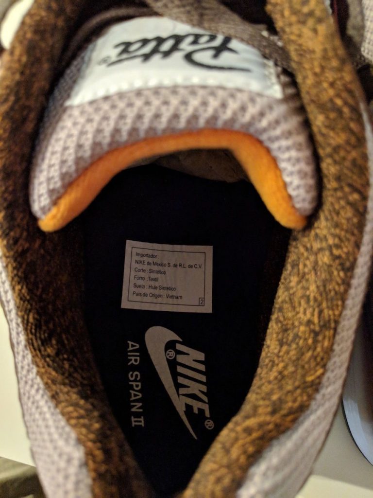 patta nike air span 2
