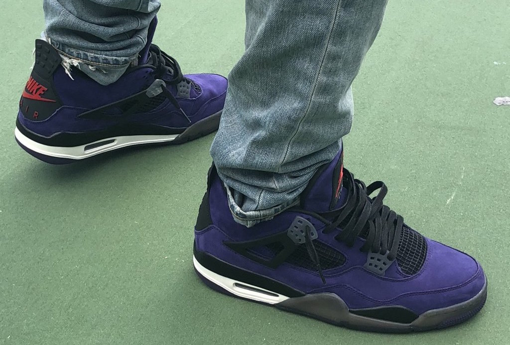 Travis Scott Nike Air Jordan 4 Purple Travis Scott Nike Air Jordan 4 Purple