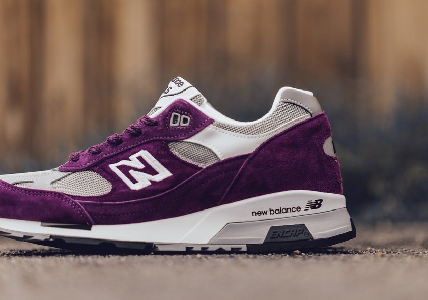 new balance 991 purple