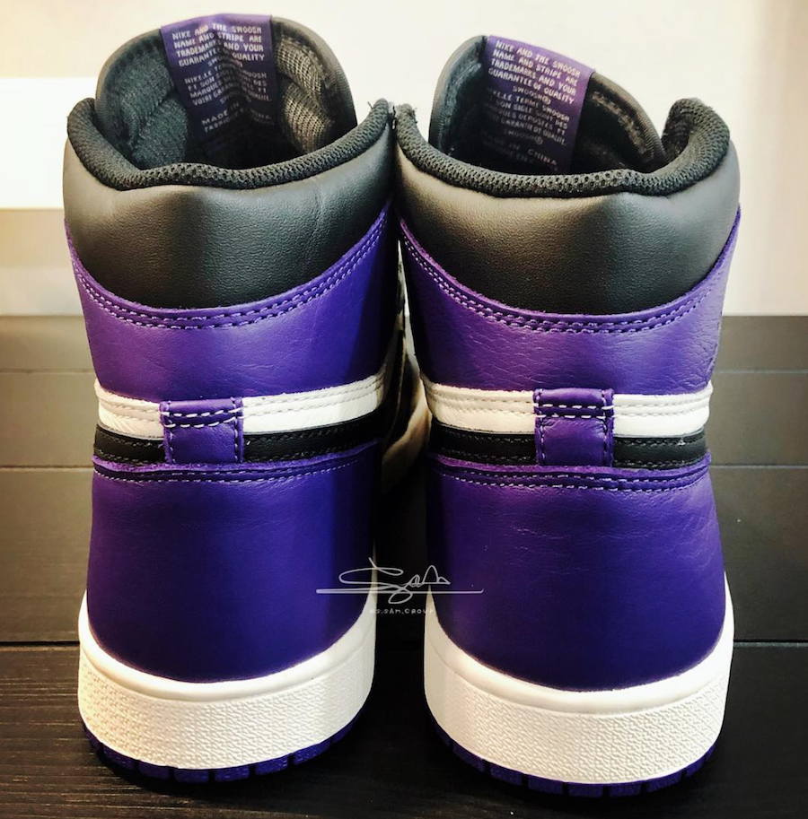 Air Jordan 1 Purple Toe Release Date