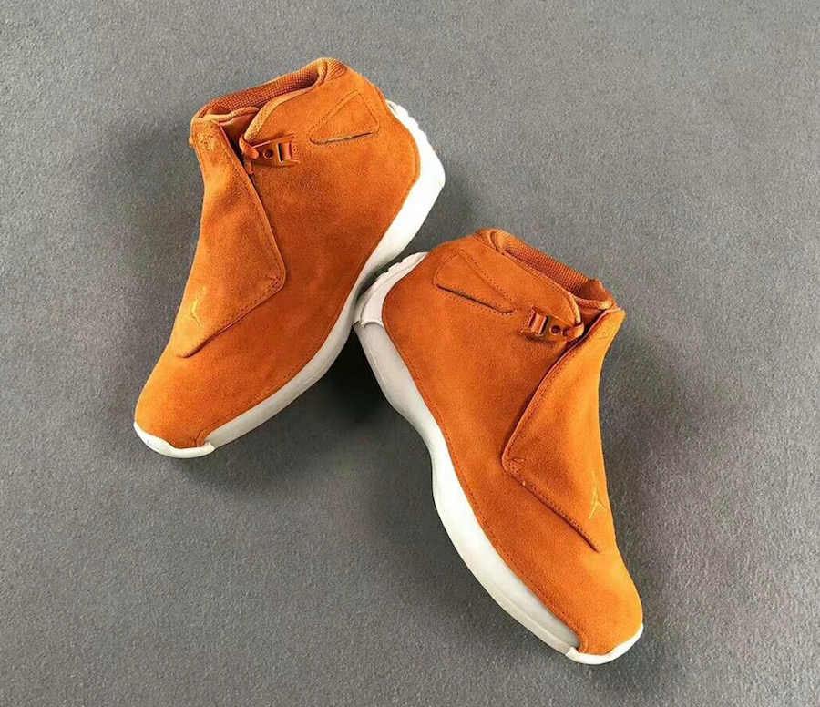 Air Jordan 18 Orange Suede Release Date 