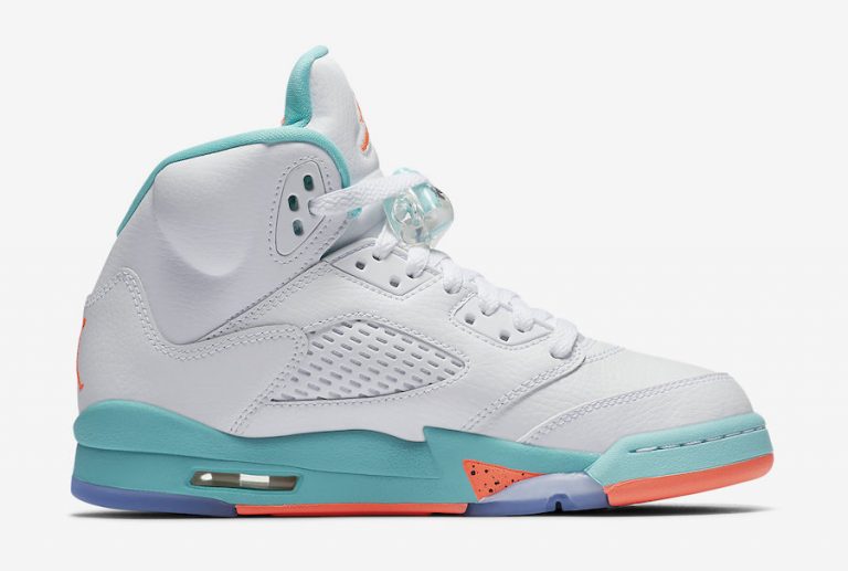 retro 5 light aqua