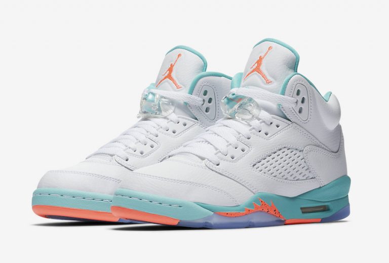 Air Jordan 5 Light Aqua Release Date - Sneaker Bar Detroit