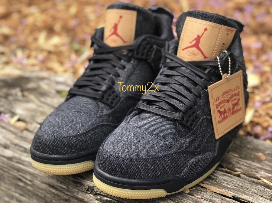 Black Levis Air Jordan 4 Release Date