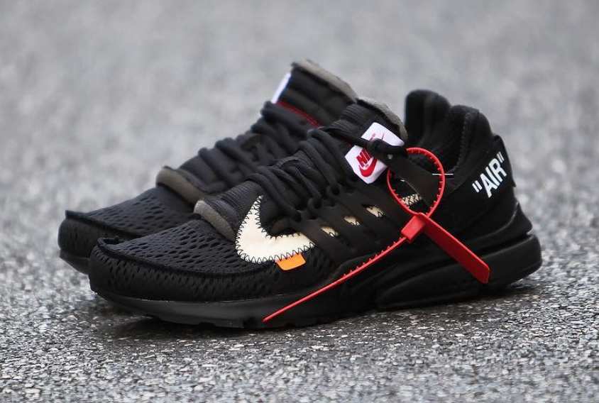 nike x off white air presto black