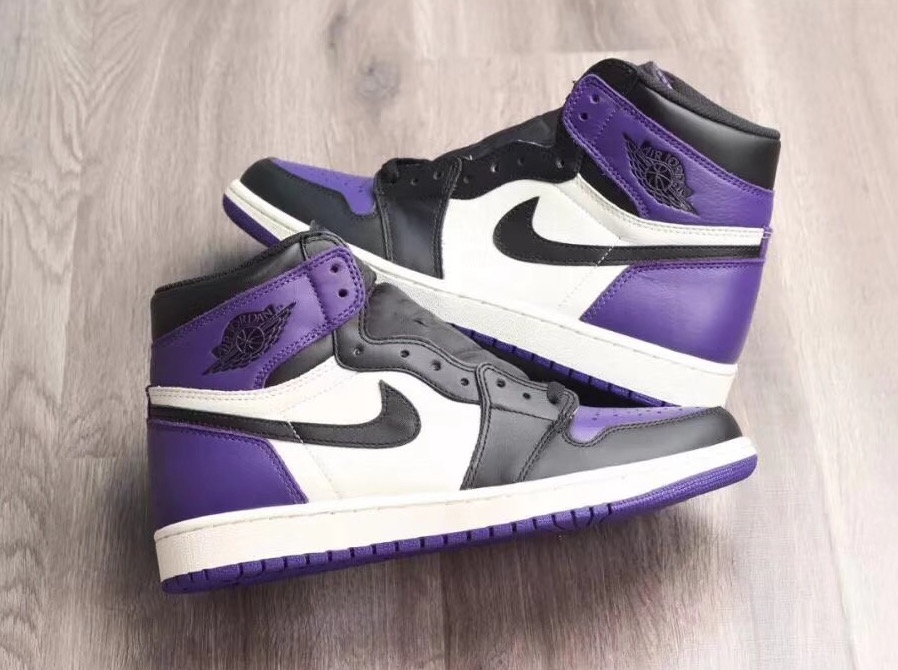 Court Purple Air Jordan 1 555088-501