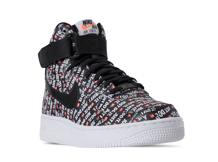 Nike Air Force 1 High Just Do It Black