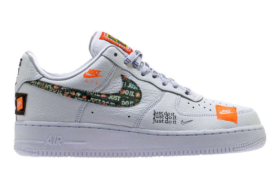 Nike Air Force 1 Just Do It White Release Date Sneaker Bar Detroit