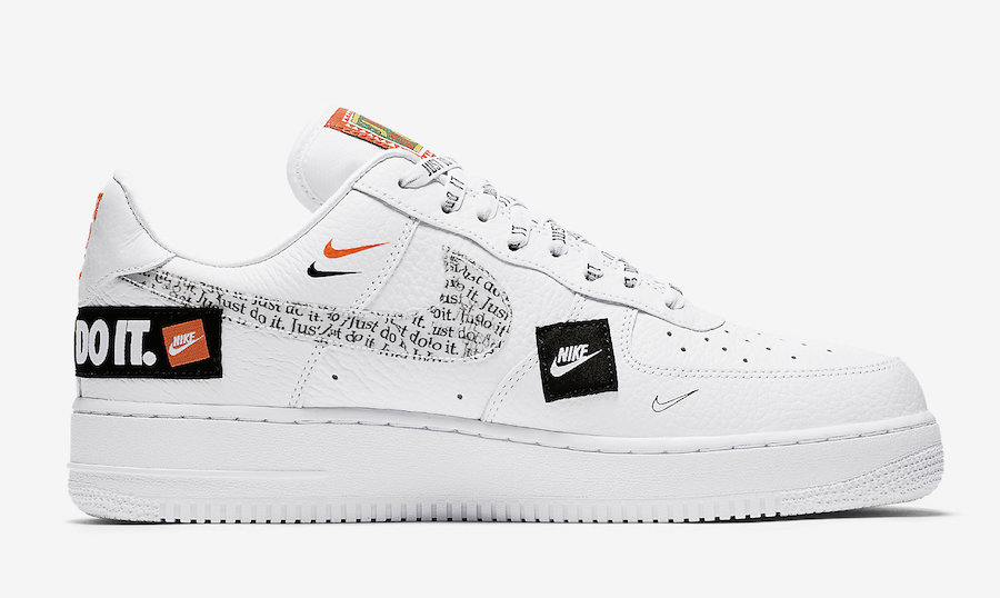 Nike Air Force 1 Just Do It White AR7719-100 Release Date
