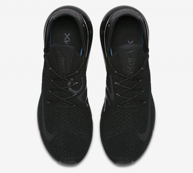 Nike Air Max 270 Flyknit Triple Black AO1023-005 Release Date - Sneaker ...