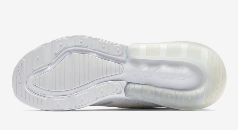 nike 270 flyknit white