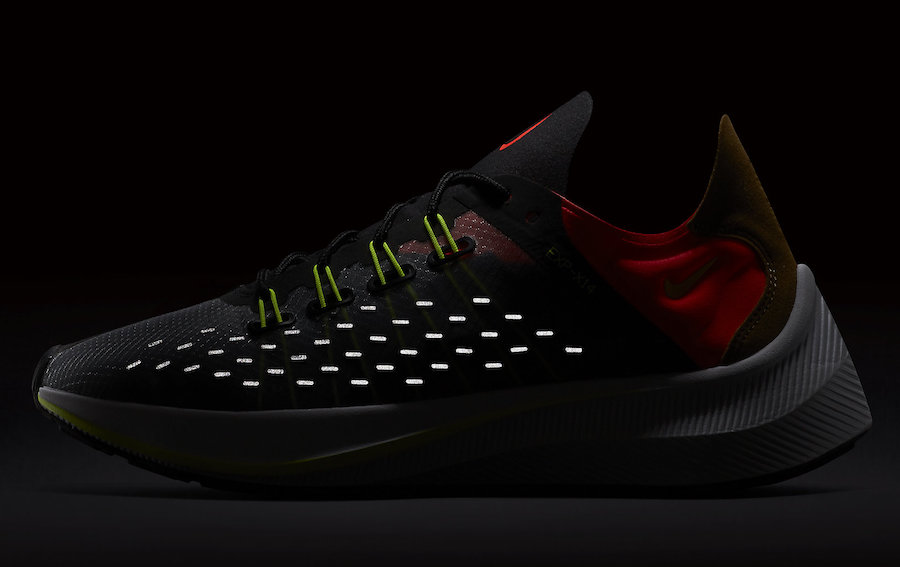 Nike EXP-X14 Dark Grey Total Crimson AO1554-001 Release Date