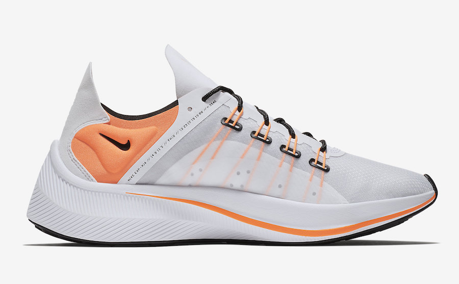 Nike EXP-X14 White Orange Just Do It AO3095-100 Release Date