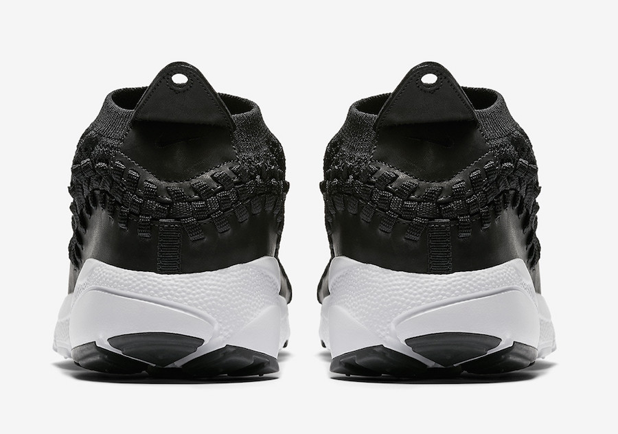 Nike Footscape Woven Chukka Flyknit Black White