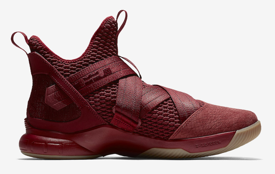 Nike LeBron Soldier 12 Team Red Gum Release Date AO4055-600 Price