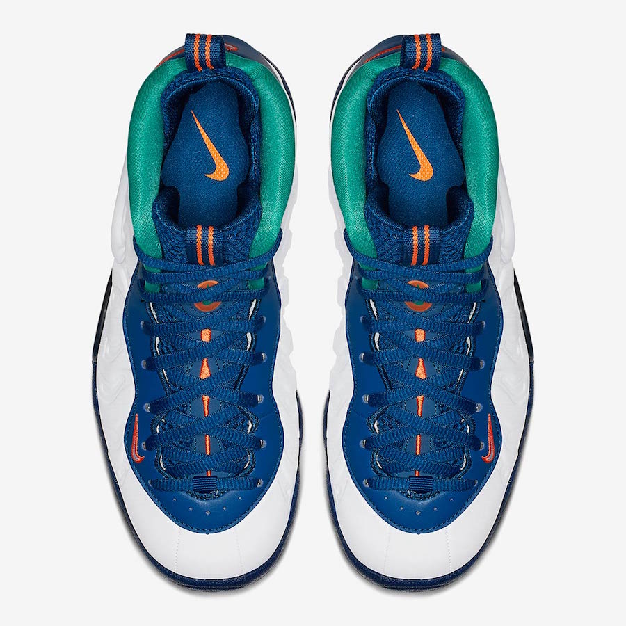 Nike Little Posite Pro Gym Blue Neptune Green 644792-404 Release Date