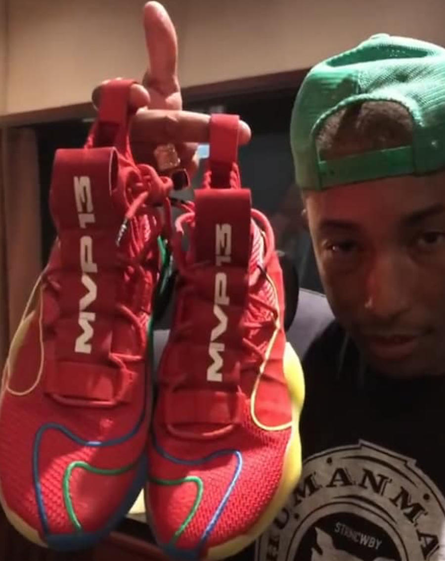 Pharrell Williams adidas Crazy BYW X MVP 13