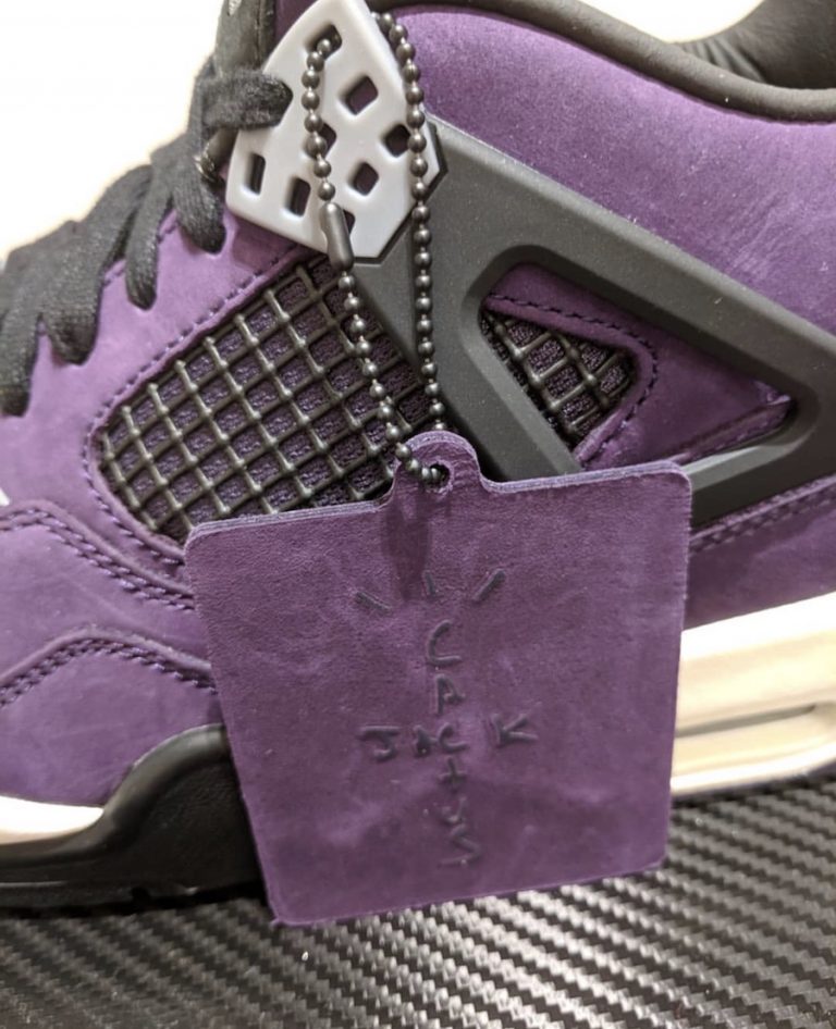 travis scott air jordan 4 purple release date