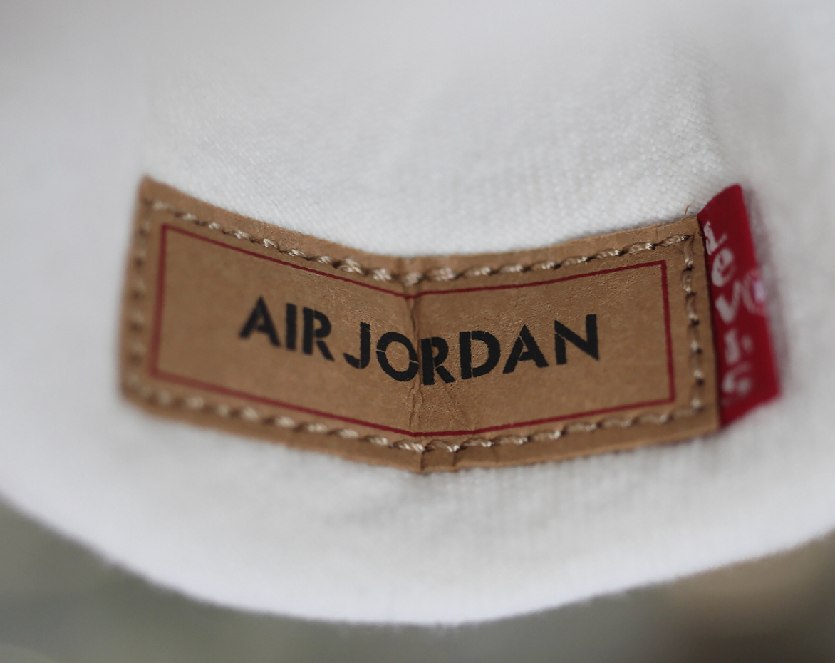 White Levis Air Jordan 4 Release Date Price