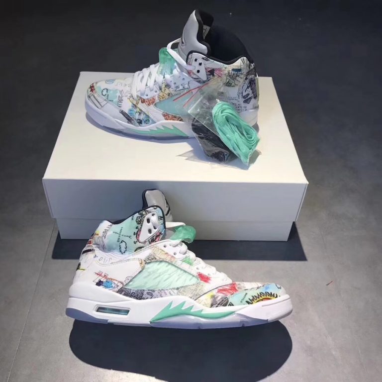 winged foot jordan 5