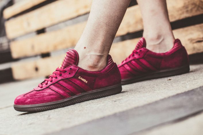 adidas samba fb red