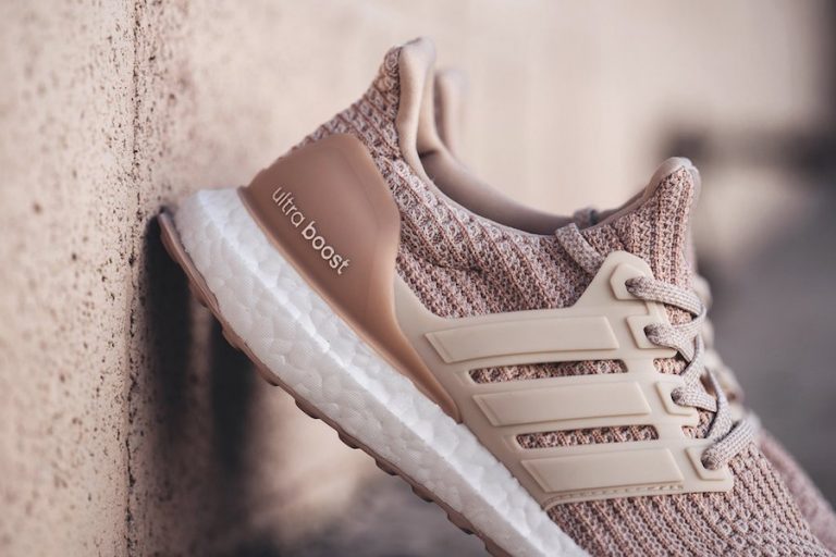 peach adidas trainers