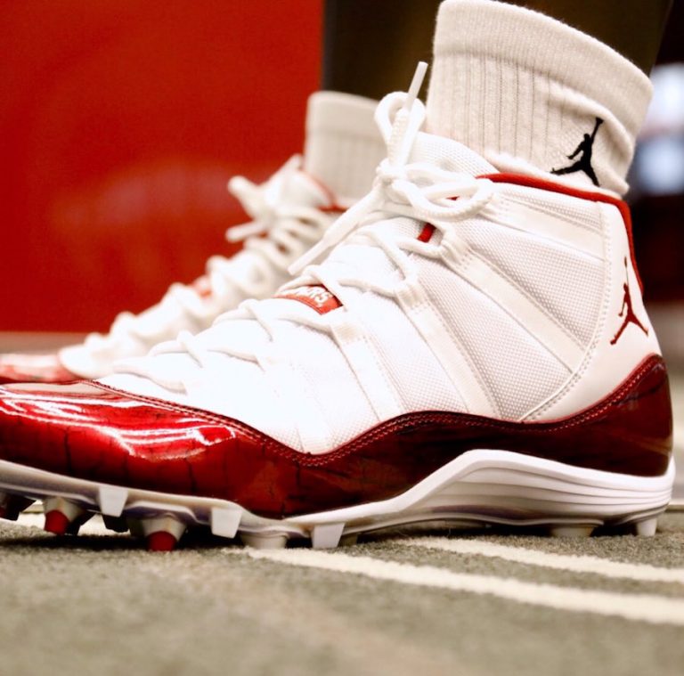 oklahoma jordan football cleats