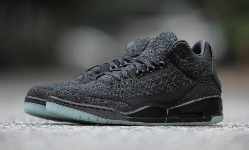 jordan 3 flyknit black