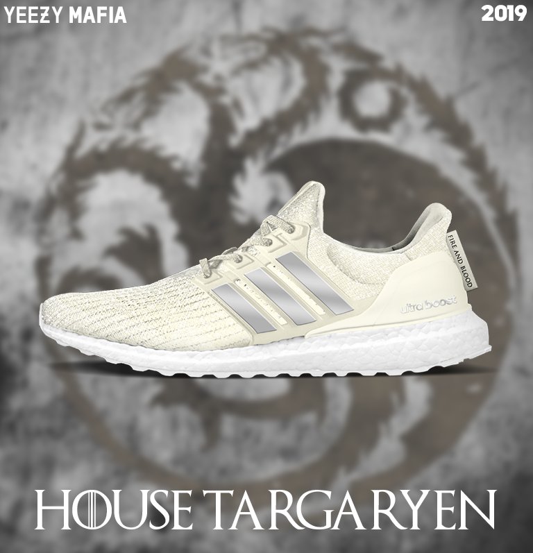 Game of Thrones adidas Ultra Boost House Targaryen 2019