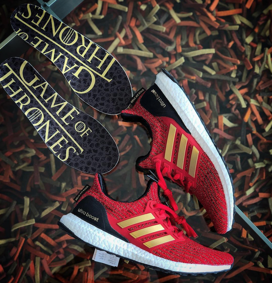 Game of Thrones adidas Ultra Boost Lannister Release Date