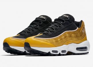 Nike Air Max 95 Satin Black Gold AA1103-700