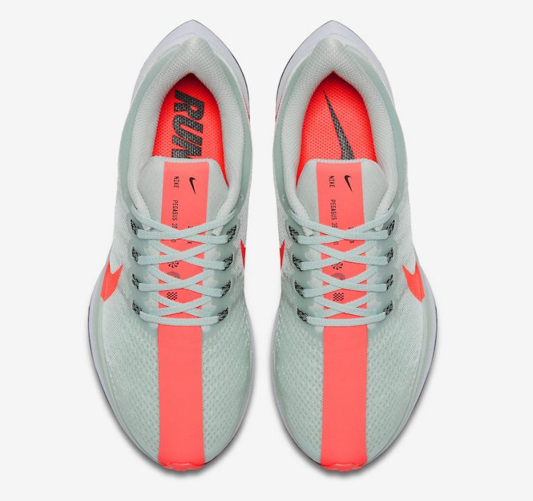 nike zoom pegasus turbo wolf grey hot punch