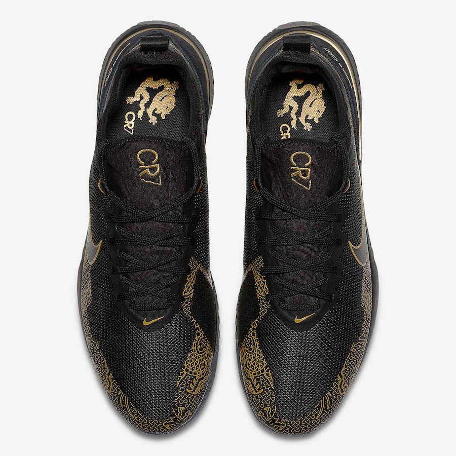 Nike FC CR7 Black Gold BV9985-007 Release Date