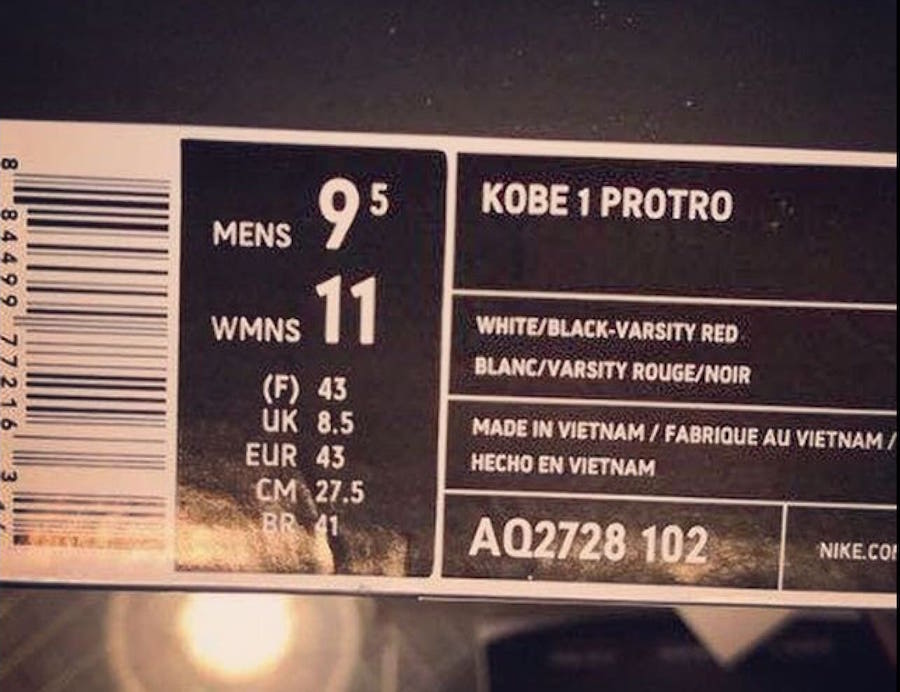Nike Kobe 1 Protro All-Star AQ2728-102 Release Date