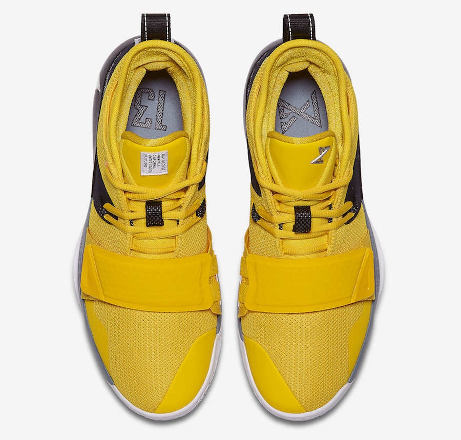 Nike PG 2.5 Yellow Black BQ8452-700 Release Date