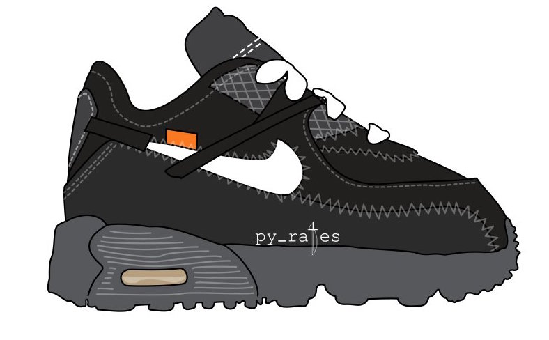 Off-White Nike Air Max 90 Kids Sizes Release Date