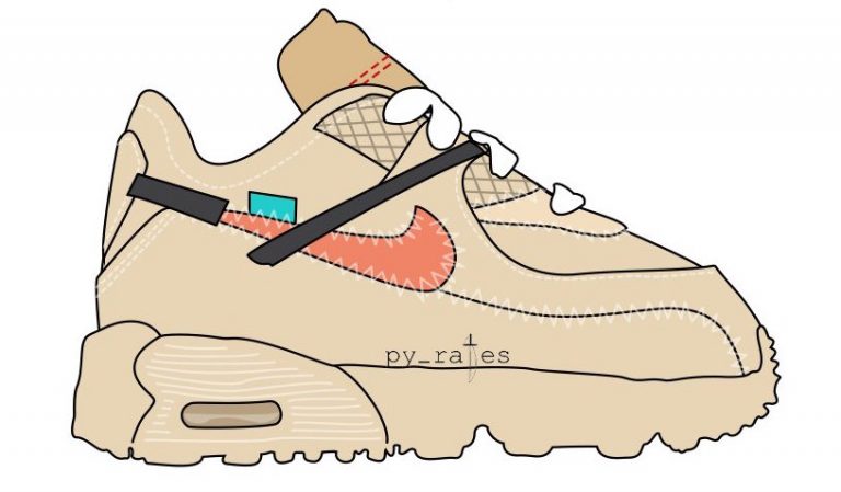 nike off white air max 90 toddler