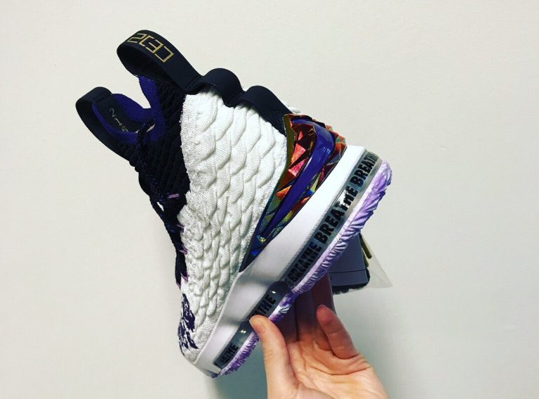 lebron james purple rain shoes