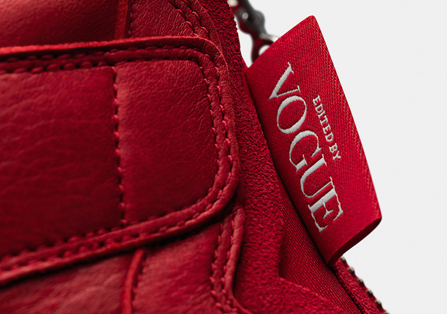 Vogue Air Jordan 1 High Zip AWOK Red