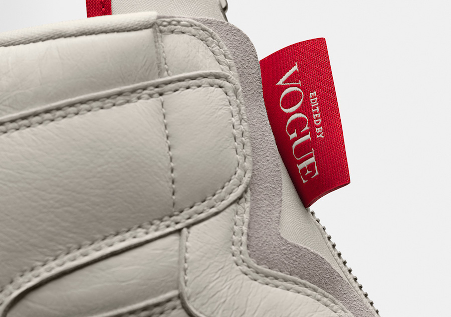 Vogue Air Jordan 1 High Zip AWOK Sail University Red Release Date