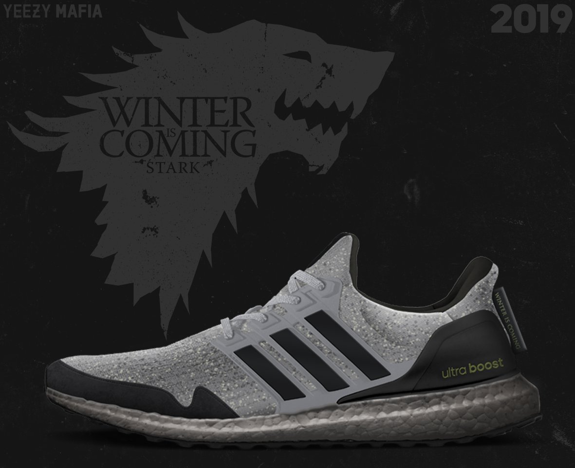 adidas Ultra Boost Game of Thrones Stark 2019