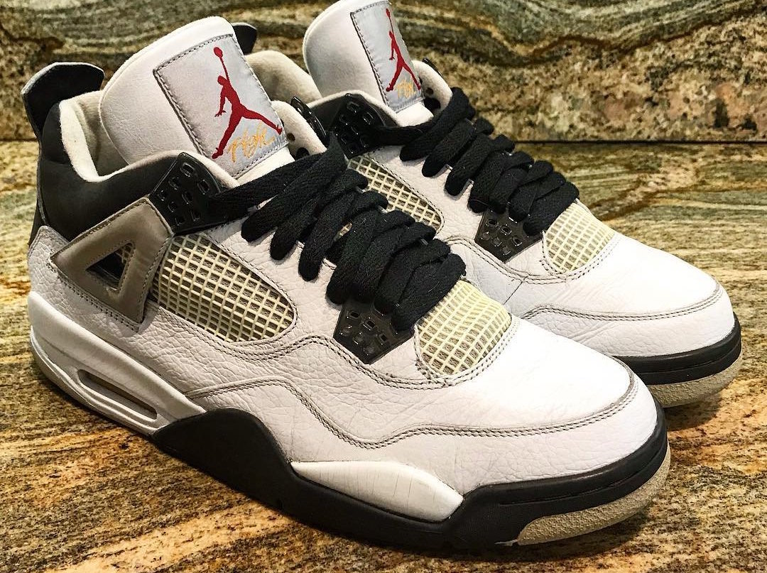 Nike Air Jordan 4 Retro "White/Cement" The Aftermath NO BUYING