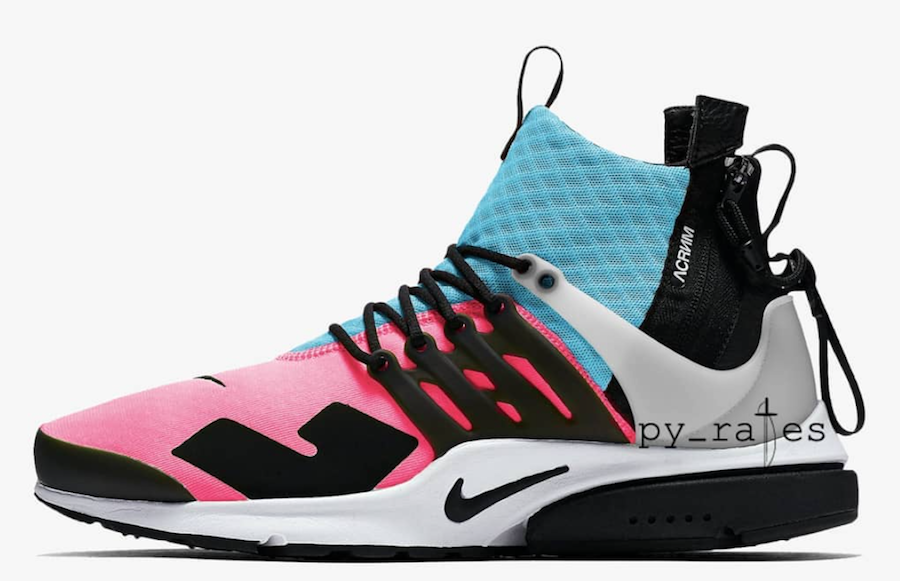 nike air presto acronym racer pink