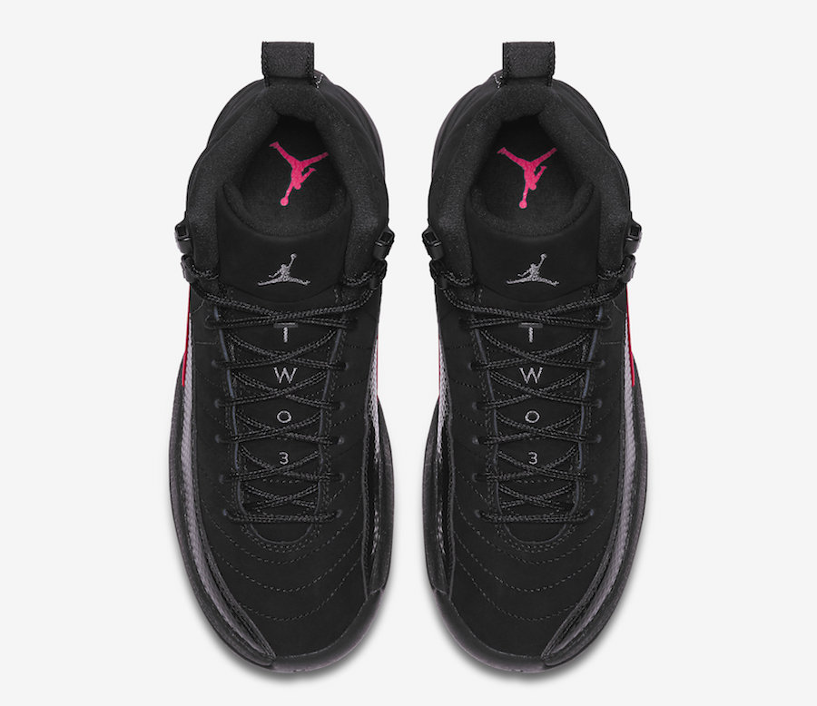Air Jordan 12 Black Pink 510815-006 Release Date Price