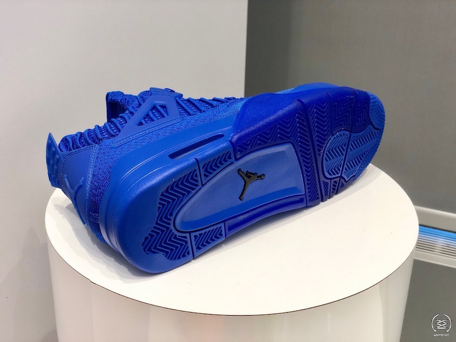 Air Jordan 4 Flyknit Blue Hyper Royal Release Date