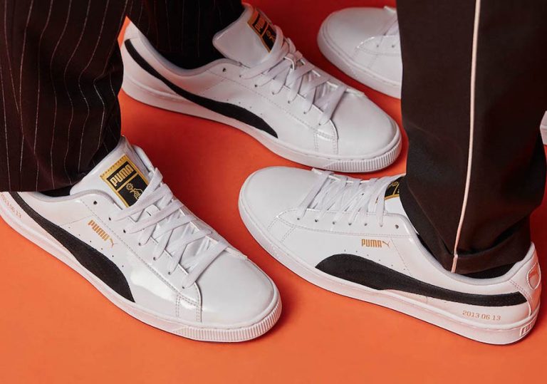 puma basket by bts