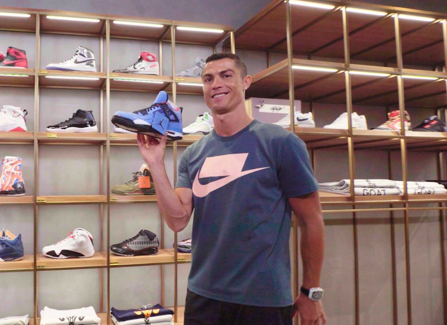 Cristiano Ronaldo Sneaker Shopping - Sneaker Bar Detroit