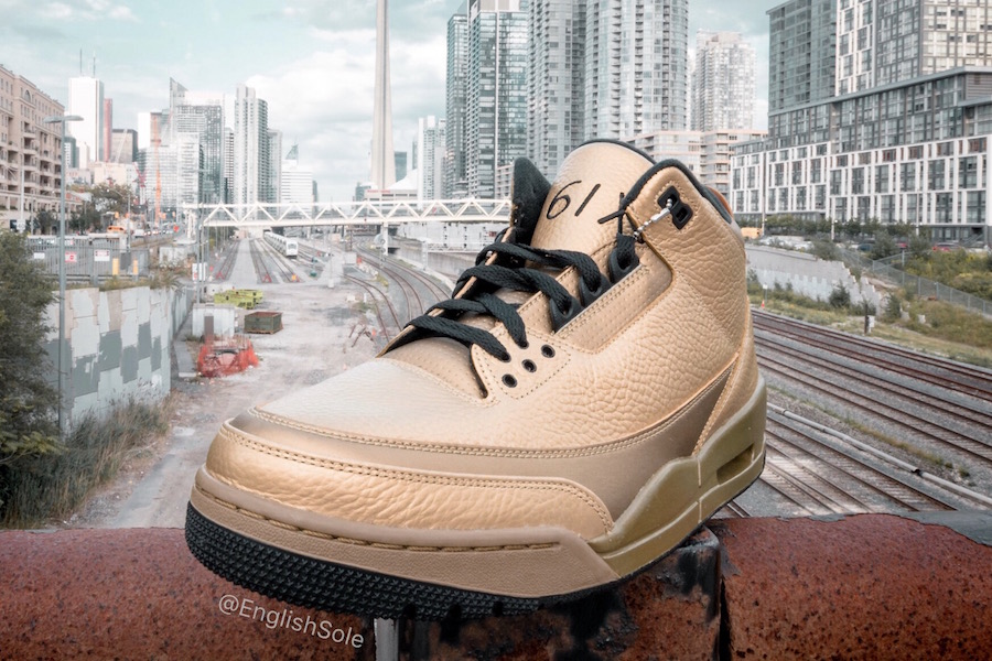 Drake Gold OVO Air Jordan 3