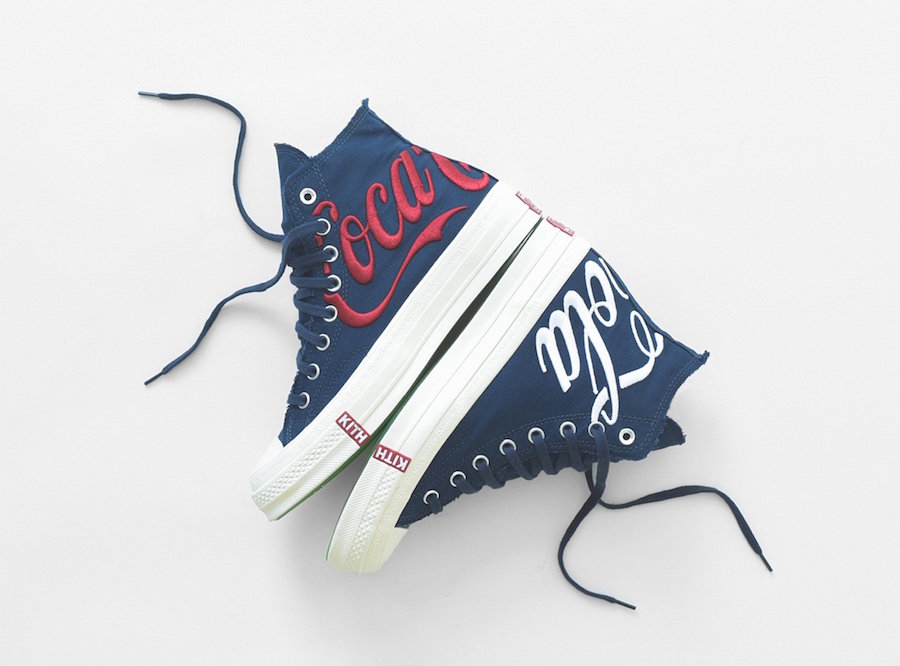KITH x Coca-Cola x Missoni and converse Venom Give the Iconic a Vibrant Makeover Navy Red White