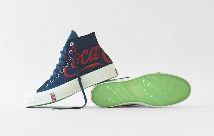 KITH x Coca-Cola x Missoni and converse Venom Give the Iconic a Vibrant Makeover Navy Red White